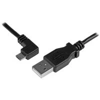 Kabelis USB StarTech USB-A - microUSB 0,5 m Juodas (USBAUB50CMLA)