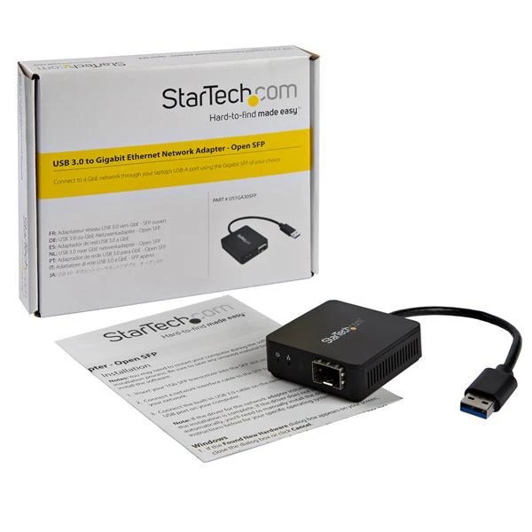 StarTech USB 3 FIBER CONVERTER OPEN SFP/IN