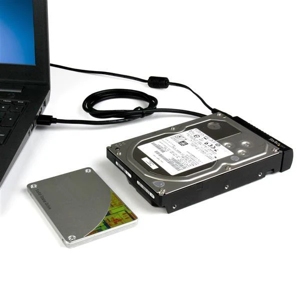 Kištukinis StarTech USB 3.1 A / SATA, Juodas (USB312SAT3)