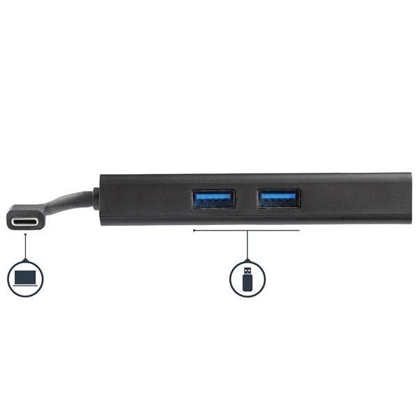 Stoties / replikatoriaus StarTech Daugiafunkcinis USB-C adapteris (DCT30CHPD)
