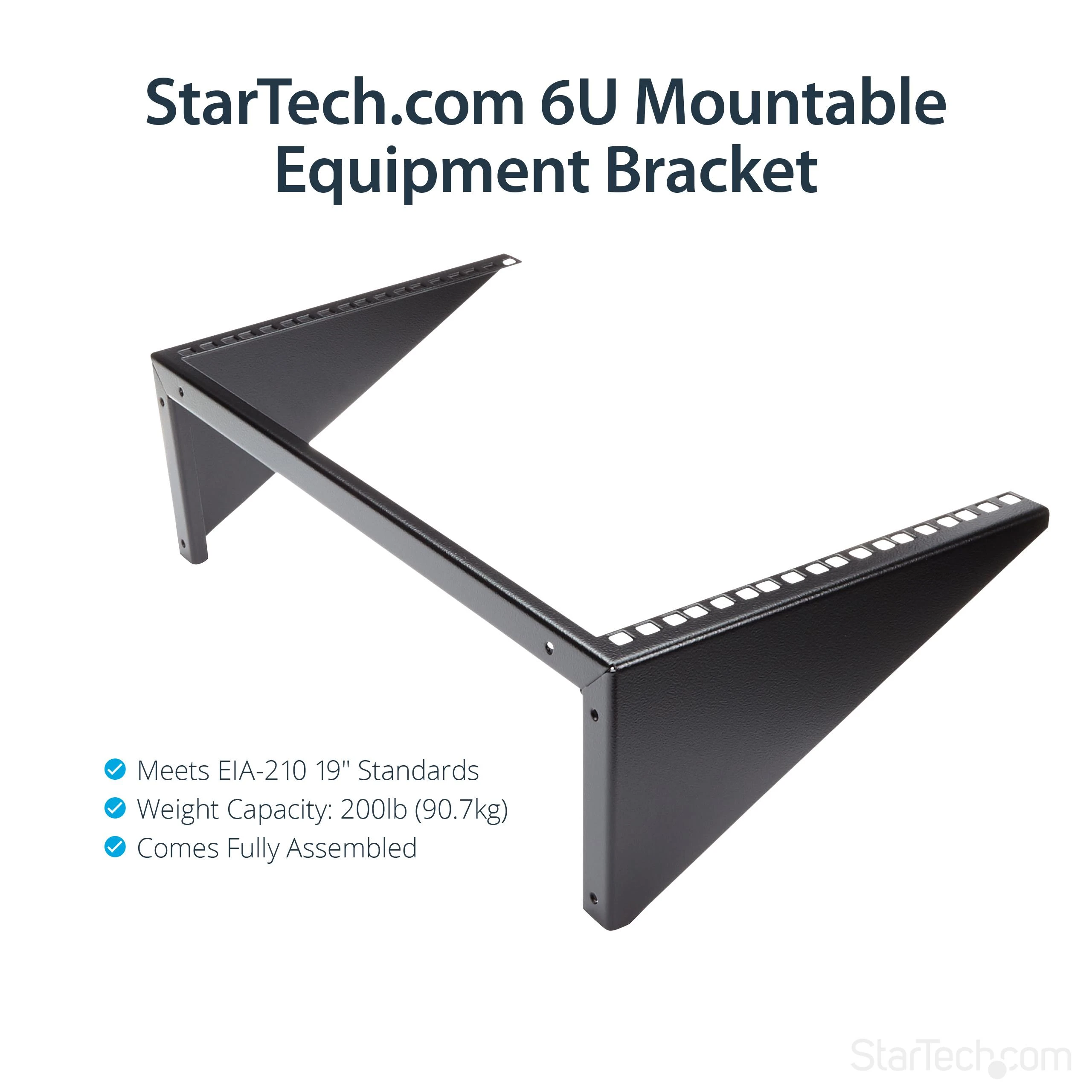 „StarTech“ 19 colių 6U vertikalus sieninis rėmas (RK619WALLV)