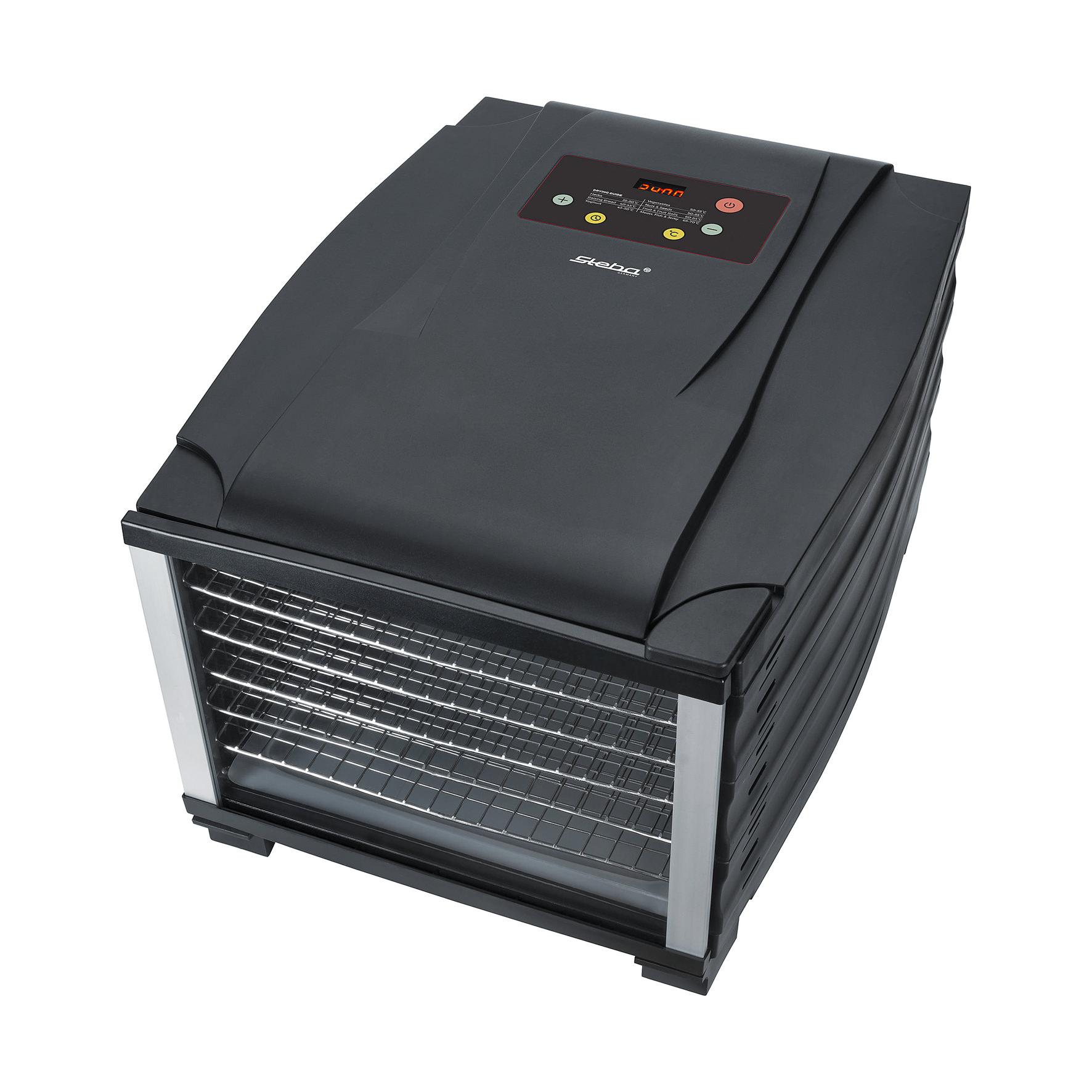 Grybų, daržovių ir vaisių džiovyklė Steba ED 6 (800W, juodos spalvos)
