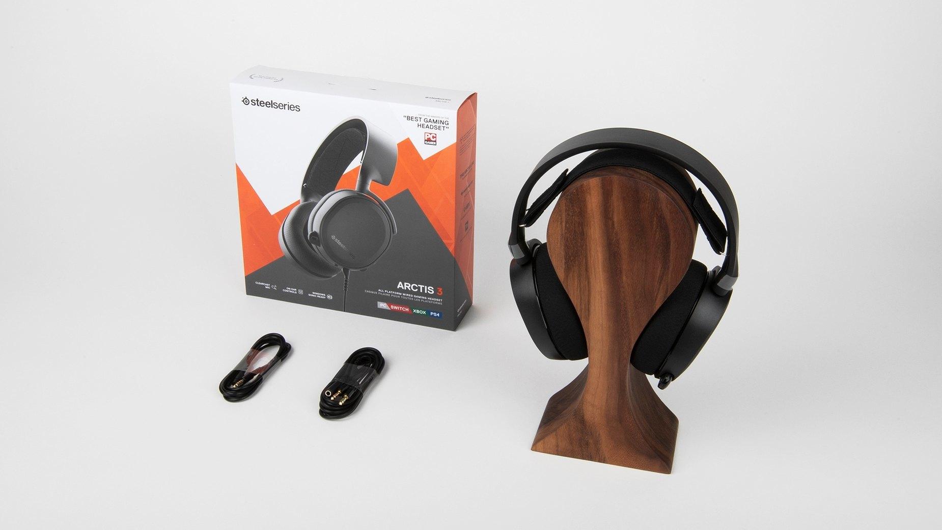 Žaidimų ausinės SteelSeries Arctis 3 