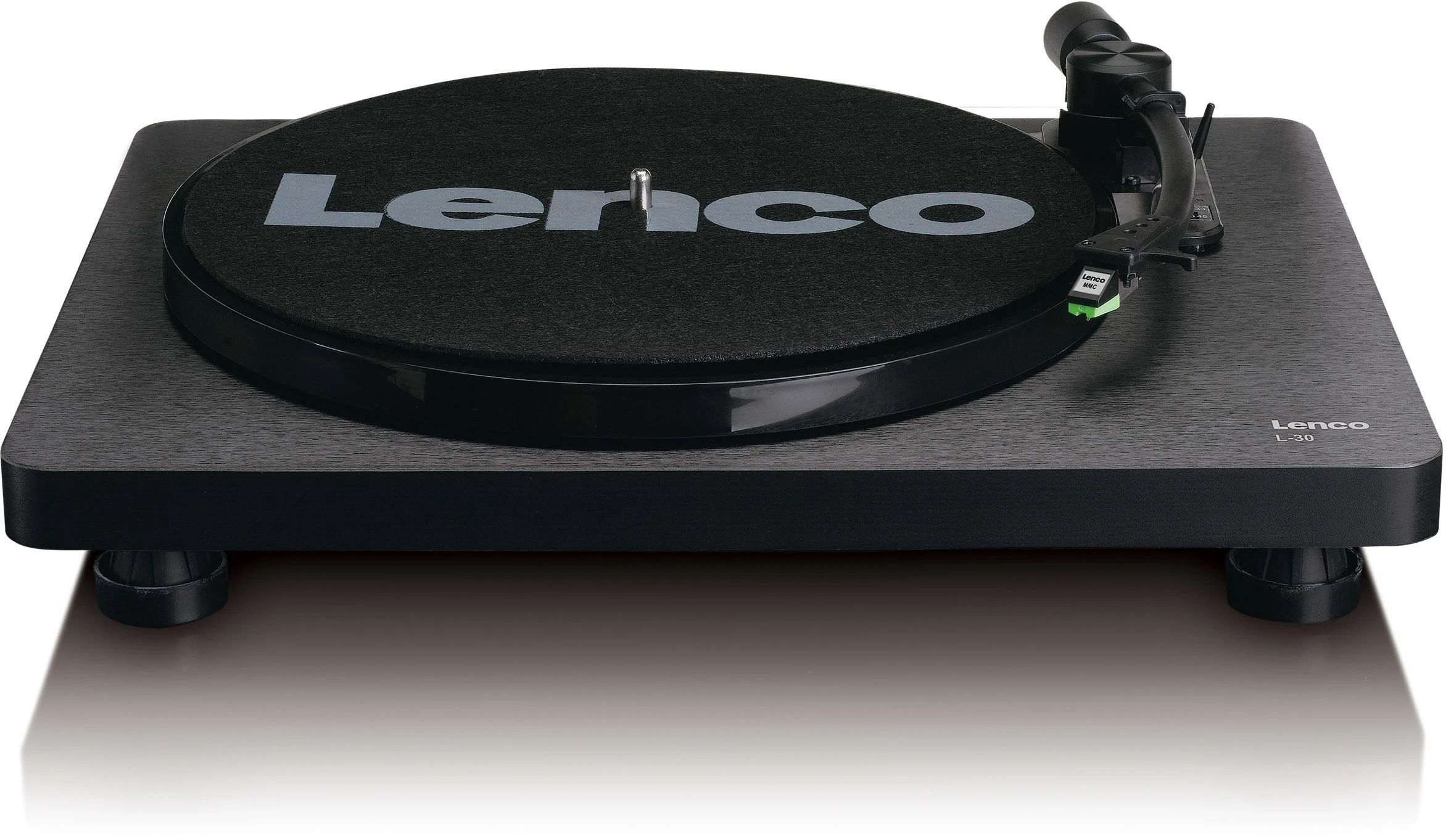Patefonas Lenco L-30BK, juodas