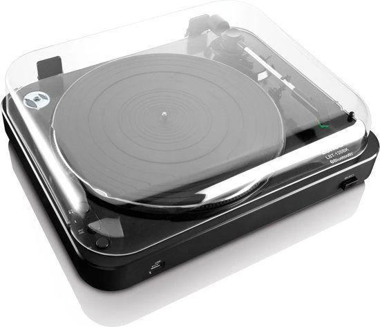 Patefonas Lenco LBT-120 su Bluetooth, Juodas