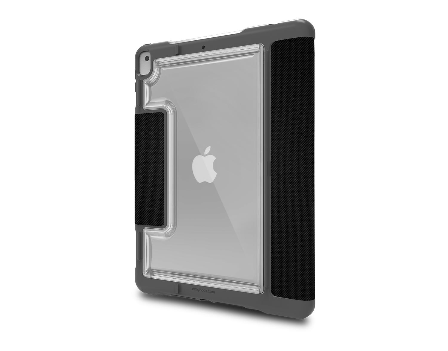 USTM STM Dux Plus Duo Planšetė Case apsauginis dėklas, skirtas iPad 10.2 "8gen. (2020) / 7gen. (2019) (juodas)