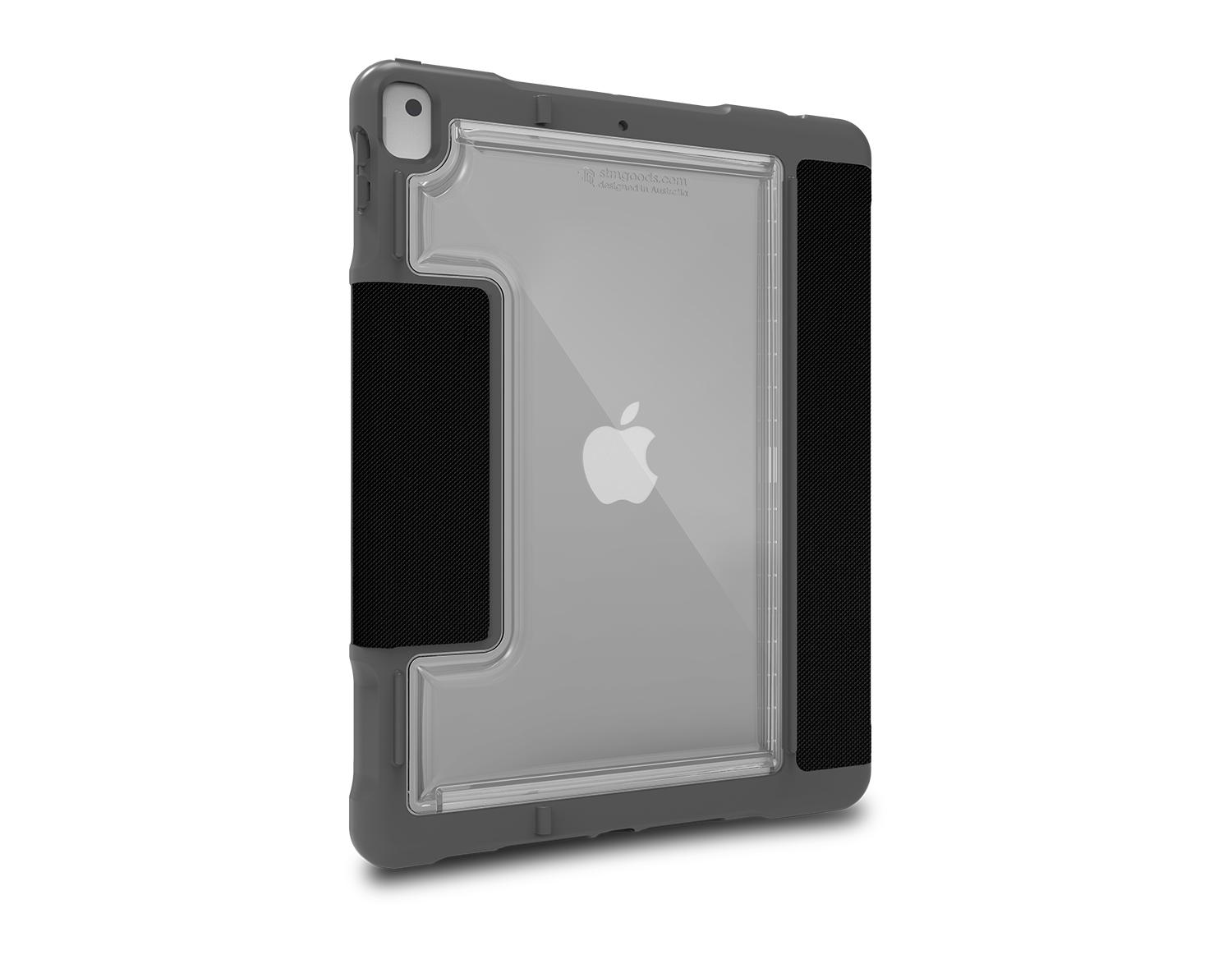 USTM STM Dux Plus Duo Planšetė Case apsauginis dėklas, skirtas iPad 10.2 "8gen. (2020) / 7gen. (2019) (juodas)