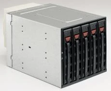„SuperMicro“ 5x 3,5 colio SATA III mobiliųjų įrenginių stovas (CSE-M35TQB)