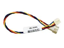 SuperMicro 4 kontaktų – 4 kontaktų, 0,24 m, daugiaspalvis (CBL-0296L)