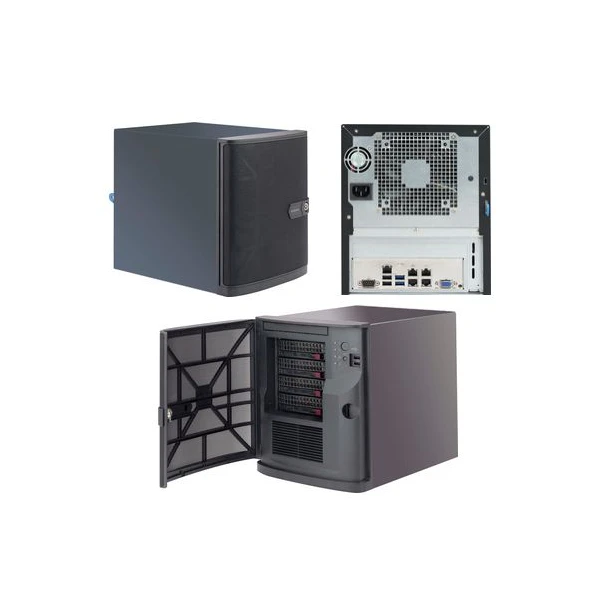 Supermicro SC721 TQ-350B – bokštas – Mini-ITX 350 vatų (ATX)