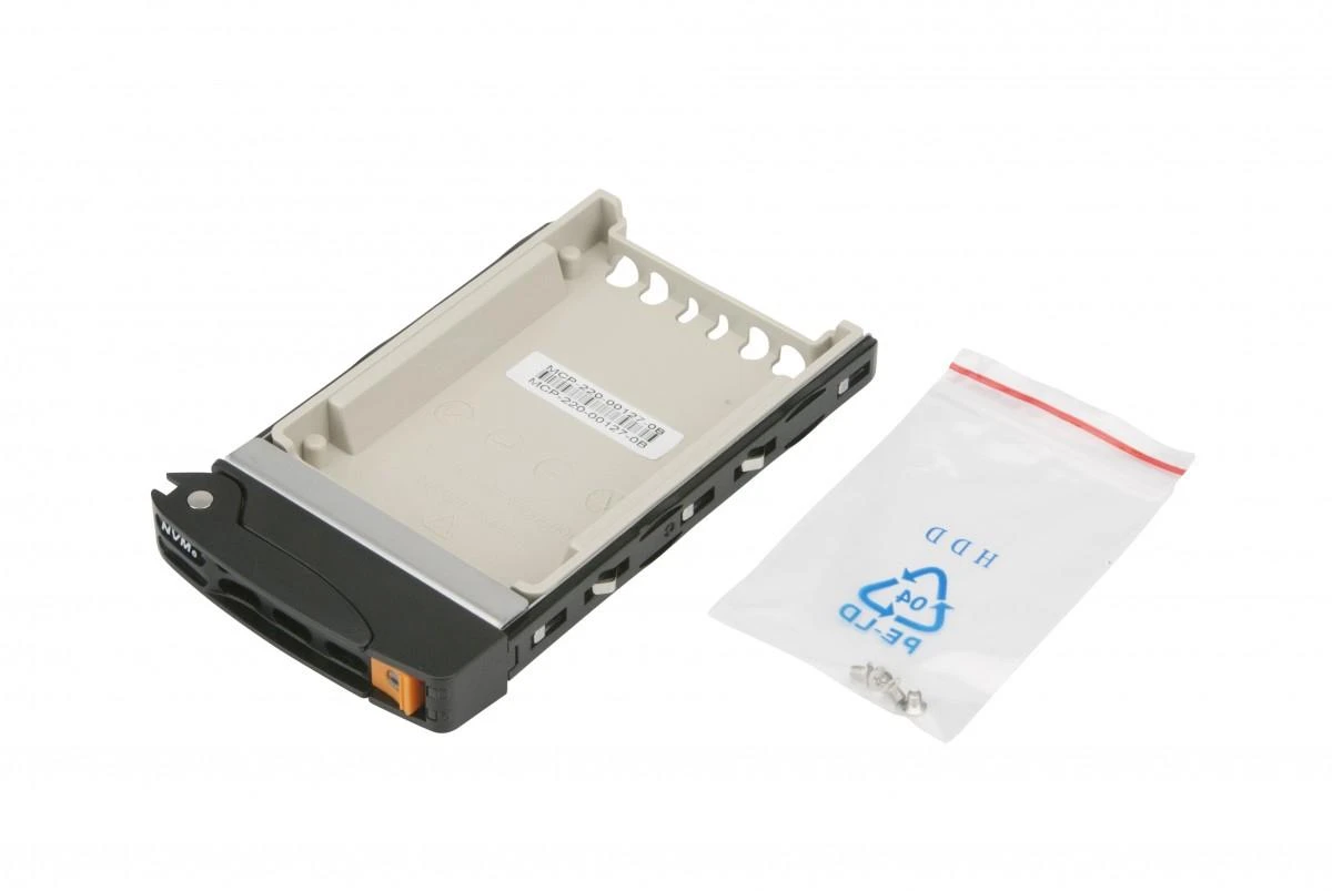 SuperMicro Supermicro Juodas (Gen 3) Hot-Swap 2.5" NVMe Drive Tray