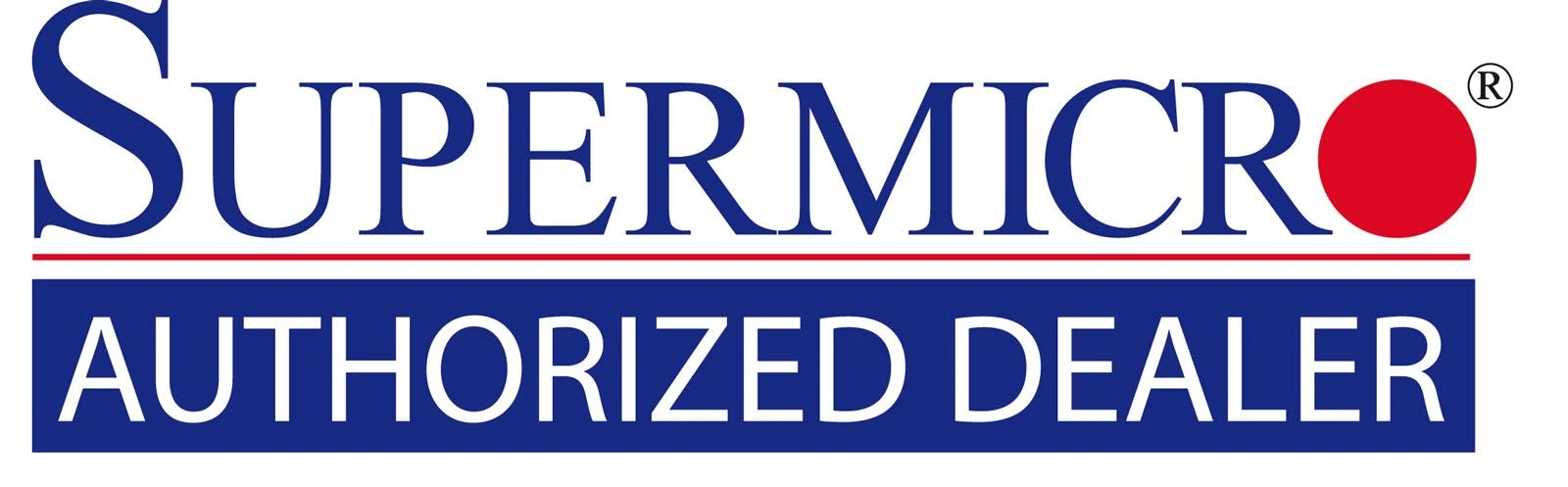 Supermicro autorizuoto atstovo ženklas
