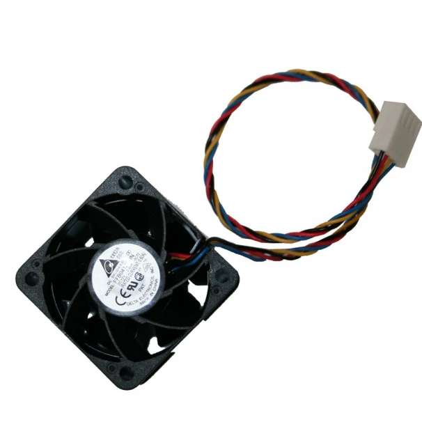 Supermicro 40 mm kompiuterio ventiliatorius su laidais