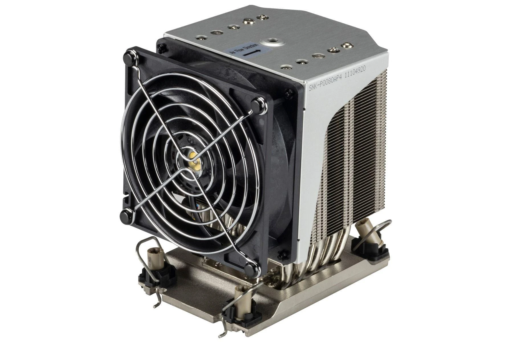 Supermicro SNK-P0080AP4 aušintuvas su ventiliatoriaus grotelėmis