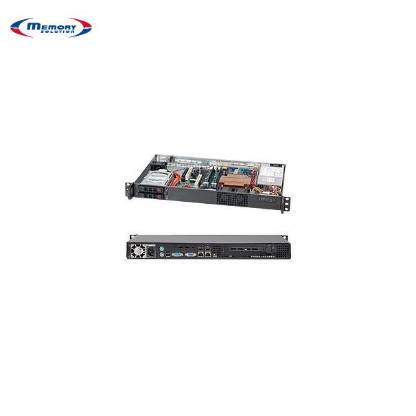 Serveris 1HE Supermicro SuperChassis 510T-203B