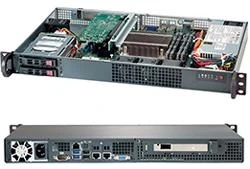 Serveris 1HE Supermicro SuperChassis 510T-203B