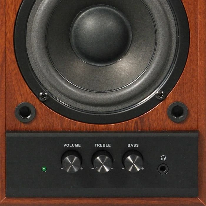 Kompiuterio kolonėlės Multimedija – garsiakalbis SVEN SPS-702 (Stereo, 40W, 40Hz-22Hz, Medinis)
