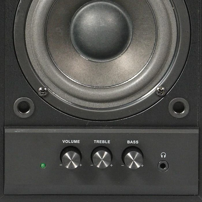 Kompiuterio kolonėlės Loudspeaker Set SVEN SPS-702 SV-0120702BL (2.0, juodos spalvos)
