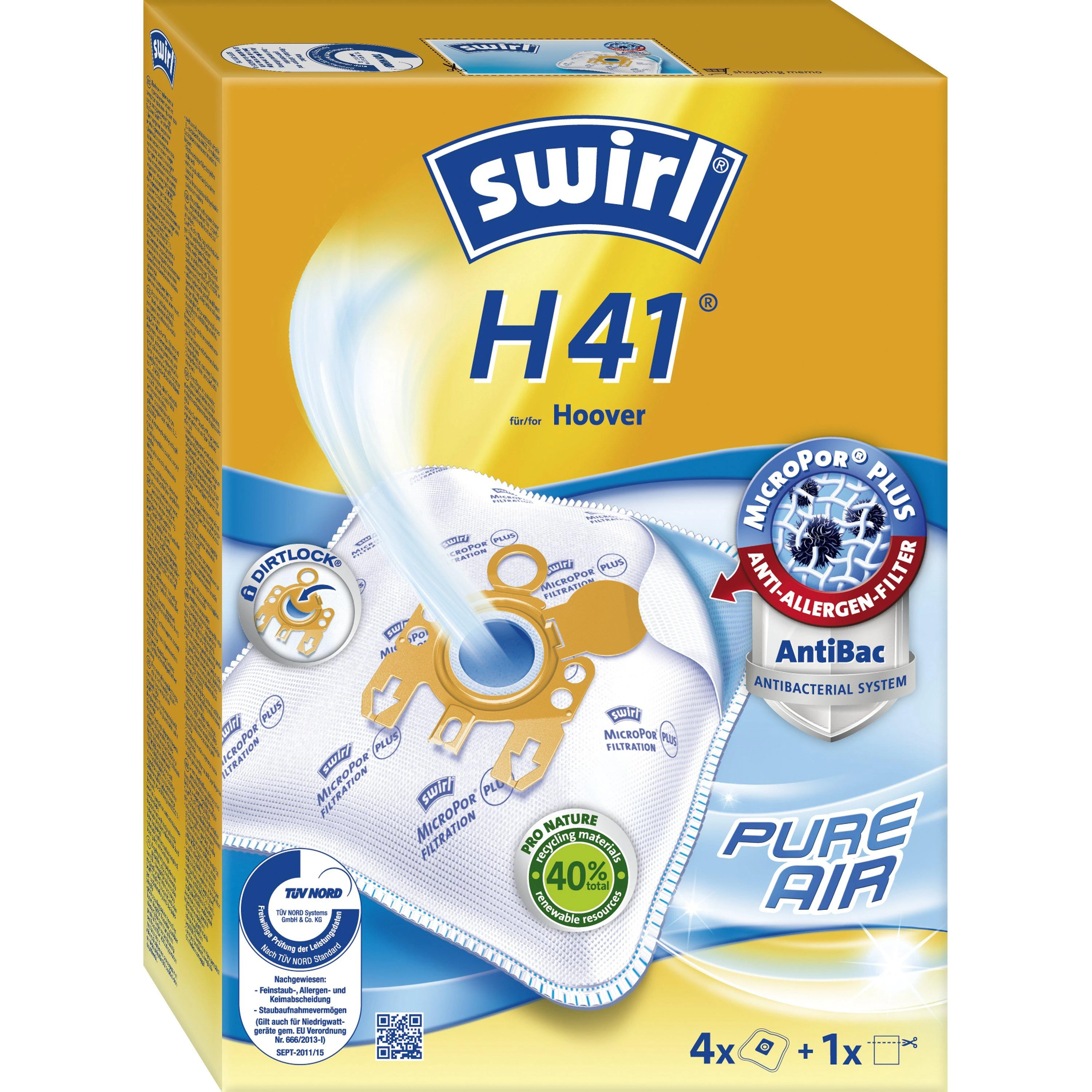 SWIRL H41/4 MP Plus D.s. filtrai