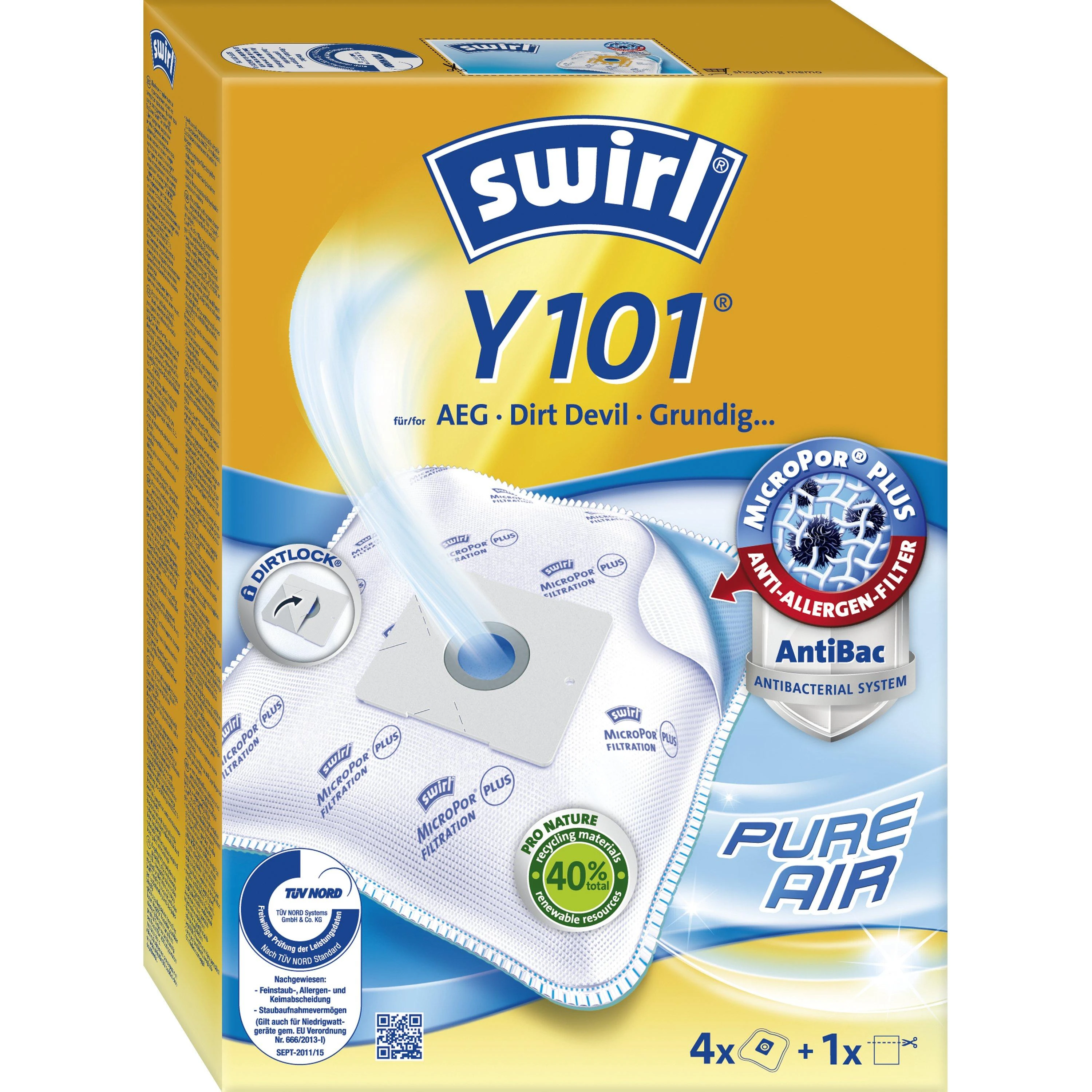 SWIRL Y101/4 MP Plus Ds filtrai