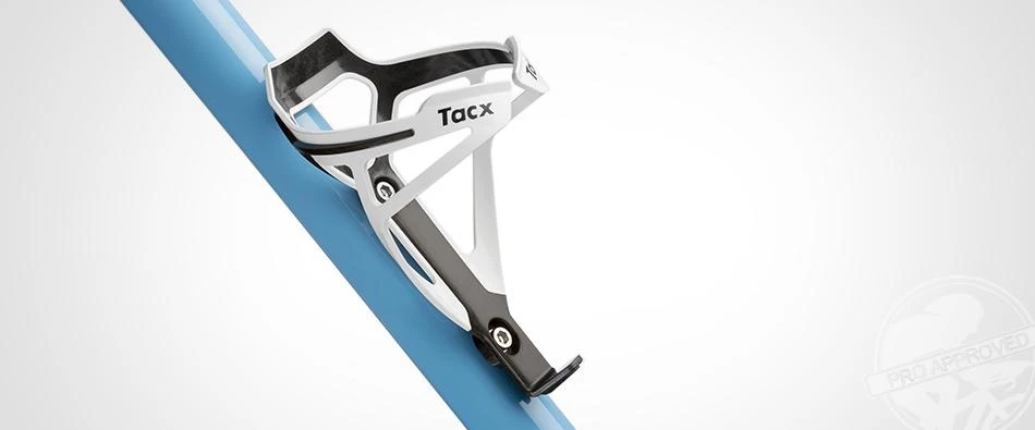 Tacx DEVA juodai baltas universalus buteliuko narvelis