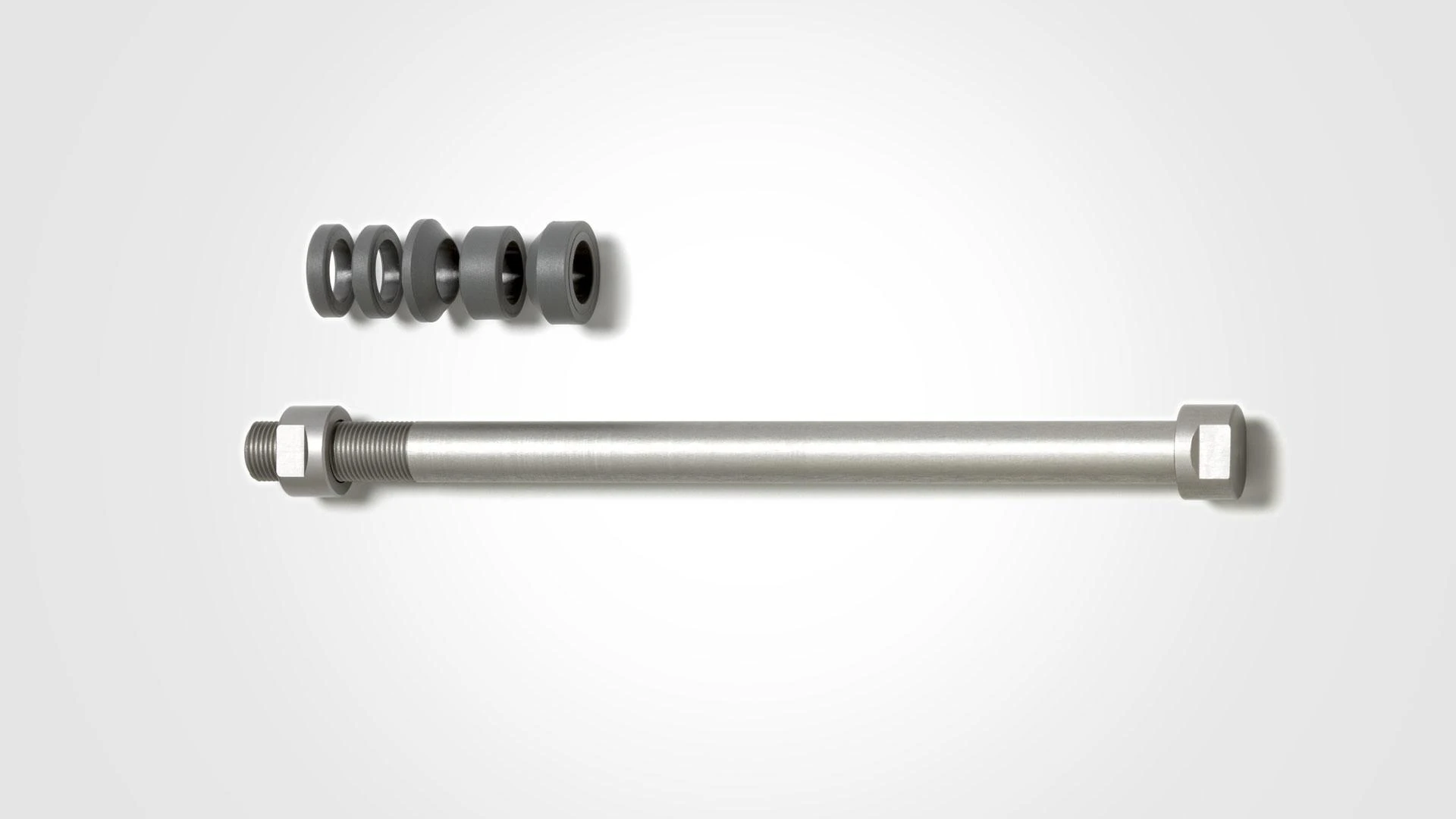 Tacx E-Thru ašis klasikiniams treniruokliams 12 mm x 1