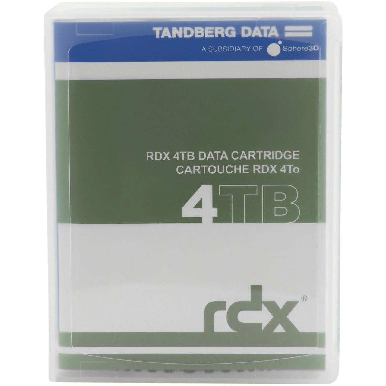 Serveris Overland-Tandberg 8824-RDX Atsarginių kopijų saugojimo laikmena RDX kasetė 4 TB