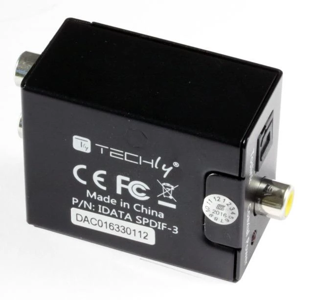 Techly SPDIF-3 signalo keitiklis su RCA jungtimi