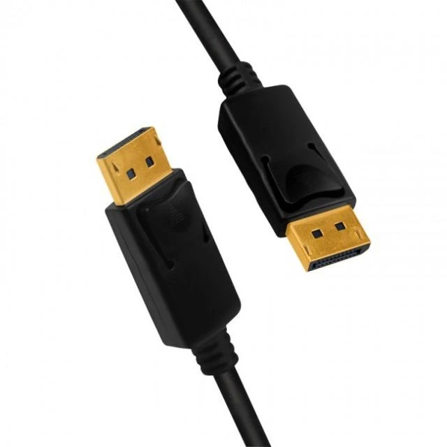 DisplayPort 8K laido jungtys su fiksatoriais