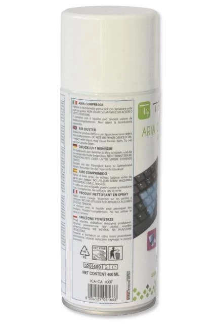 Valiklis Techly ICA-CA 100T įrangos valymo rinkinys Įrangos valymo purškiklis Ekranai/Plastikai 400 ml
