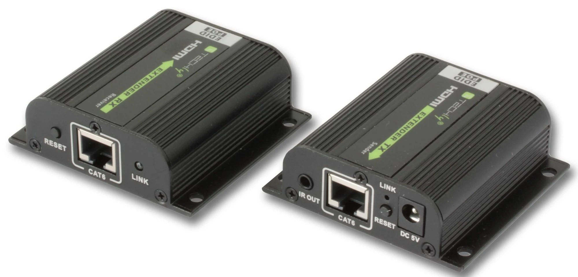 Techly HDMI plėstuvo imtuvas ir siųstuvas