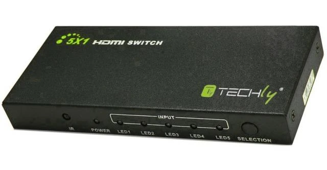 Techly IDATA HDMI-4K51 vaizdo signalo jungiklis