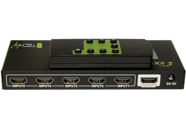 Techly IDATA HDMI-4K51 vaizdo signalo jungiklis