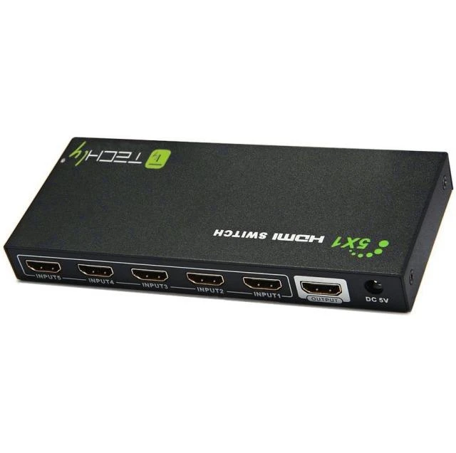 Techly IDATA HDMI-4K51 vaizdo signalo jungiklis