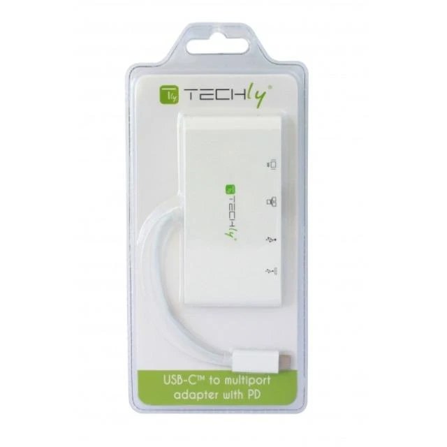 Techly USB-C adapteris pakuotėje