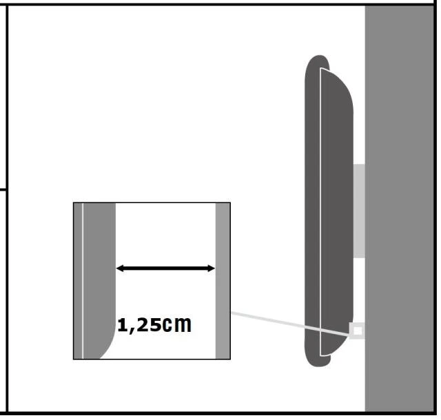 Techly ICA-LCD 114 televizoriaus laikiklis 94 cm (37") Juoda
