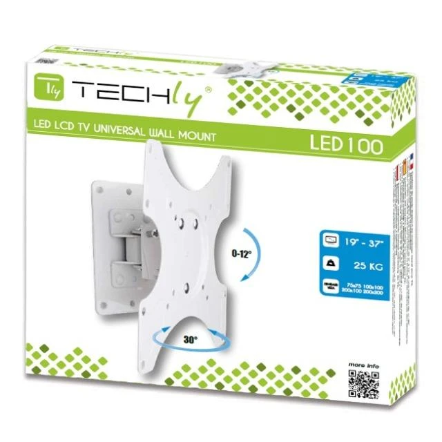 Techly Monitoriaus laikiklis sieninis LED/LCD