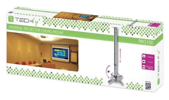 Techly ICA-PM 102XL projektoriaus stovas Lubos Sidabras