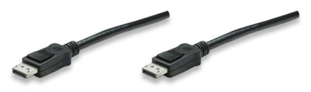 Techly ICOC DSP-A-050 "DisplayPort" kabelis 5 m Juoda