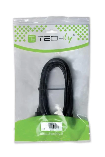 Kabelis Techly DVI-D - DVI-D 5m juoda (ICOC-DVI-8050)