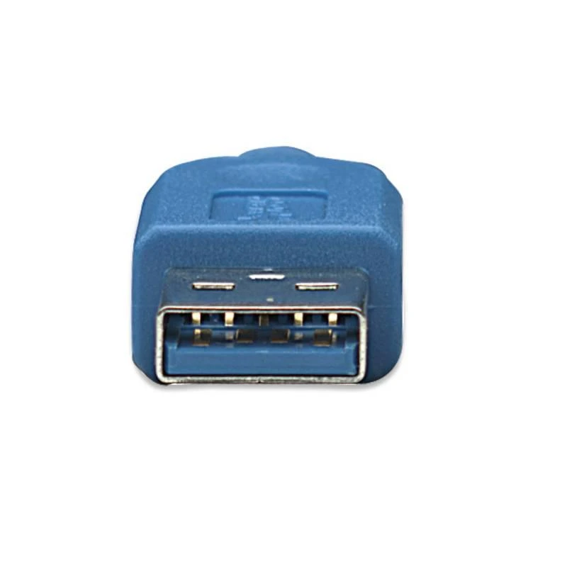Intracom Techly 1.0m USB 3.0/Micro-B USB 3.0 USB kabelis 1 m 3.2 Gen 1 (3.1 Gen 1) USB A Micro-USB B Mėlyna