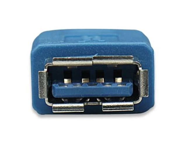 Kabelis USB Techly USB-A - USB-A 3 m Mėlyna (ICOC-U3-AA-30-EX)