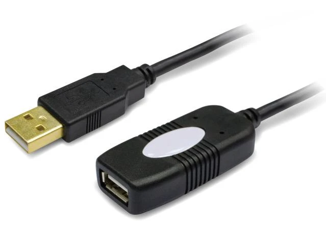 TECHLY Active Extension Cable USB Hi Speed 20m Juodas