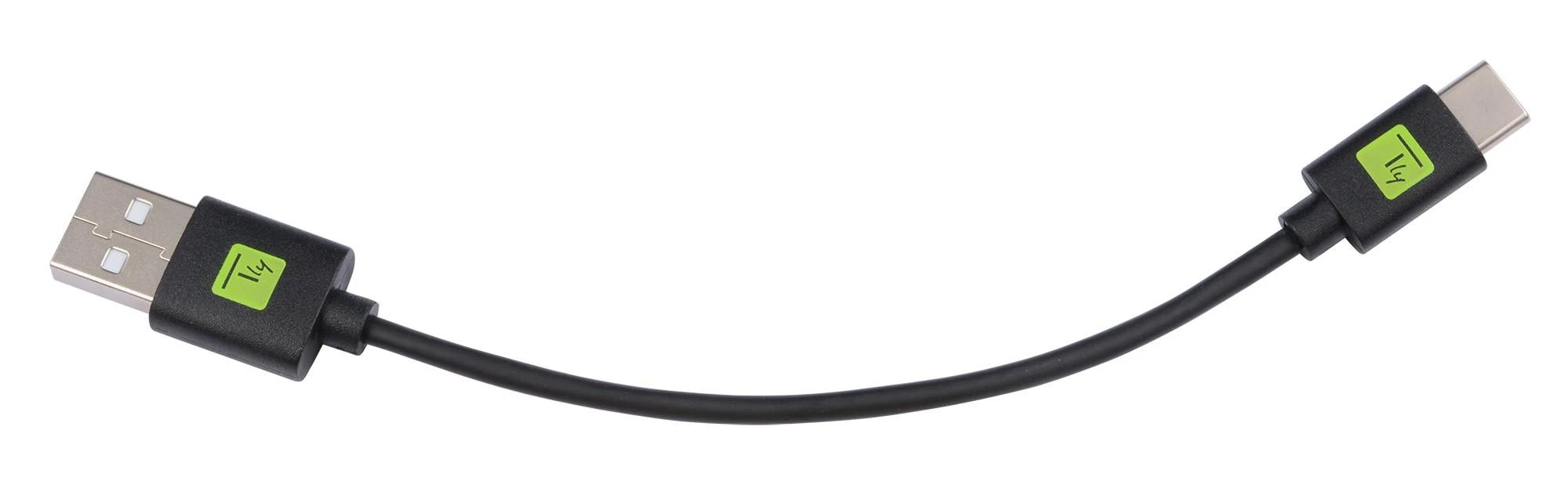 Techly Techly USB2.0 ST Type- A kabelis - ST Type- C Juodas, 0,1m