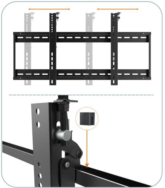 Laikiklis TECHLY 028160 Techly Vaizdo sieninis televizorius LED/L