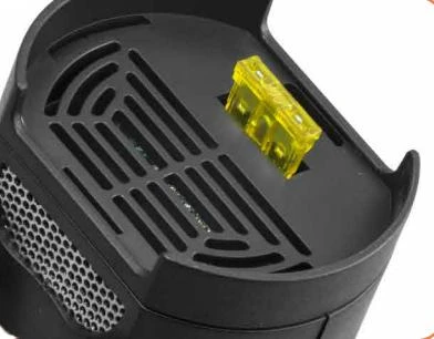 Technaxx TE13 automobilio maitinimo keitiklis, 2 USB prievadai ir 1 CEE 7/4 išvestis, DC 12V, AC 230V 50hz, Juodas / TE13