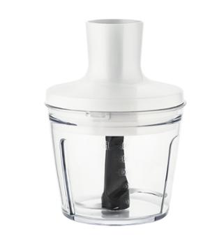 Plakiklis TEFAL | Maišytuvas | Optichef 3-in-1 HB643138 | Hand Maišytuvas | 800 W | Greičių skaičius 20 | Turbo mode | Chopper | Baltas/Pilkas