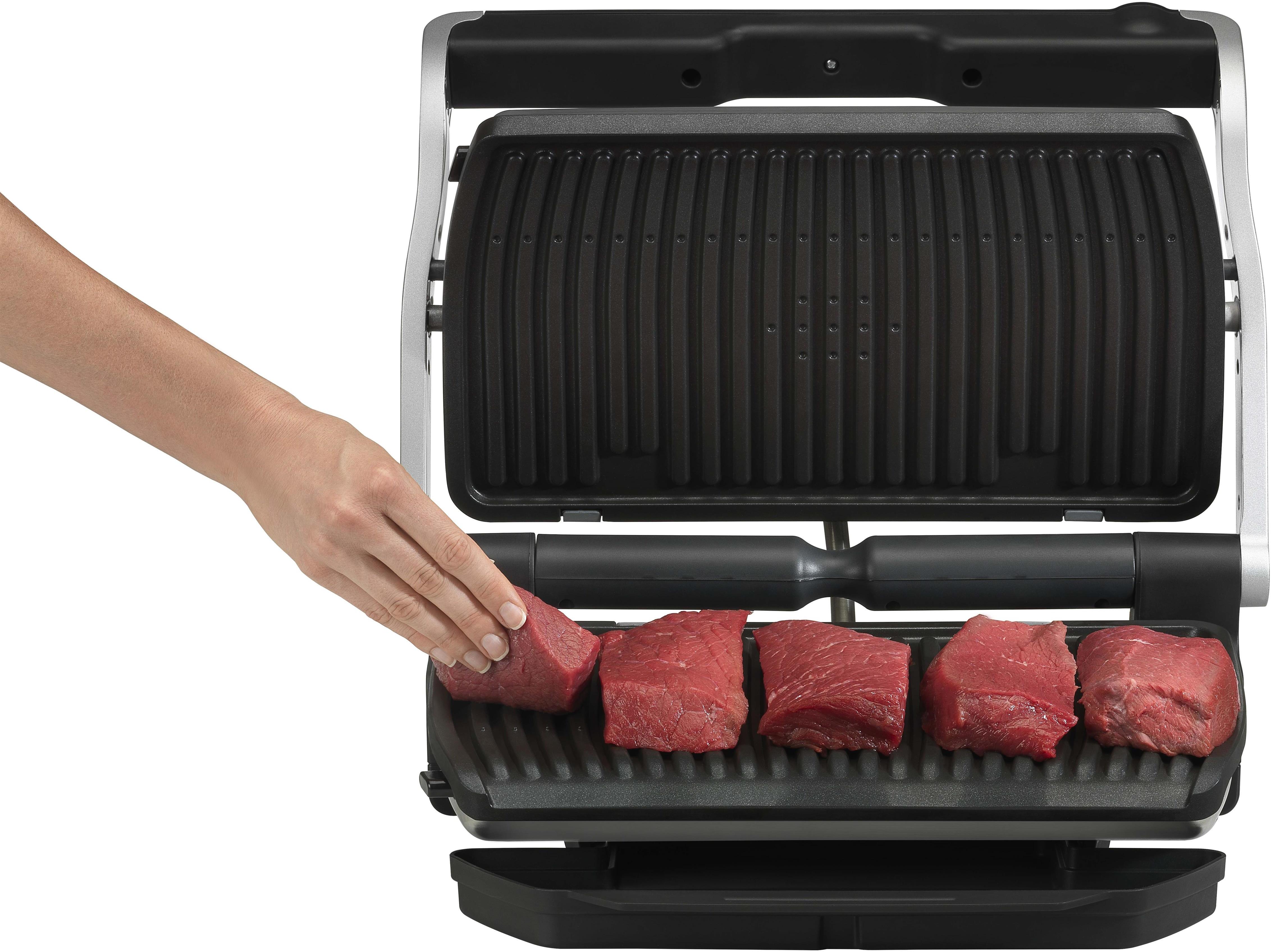 Elektrinis grilis Tefal GC722D OptiGrill+ XL inox Varle.lt