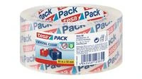 Tesa tesapack Crystal Clear PP 66m 50mm -Packband-