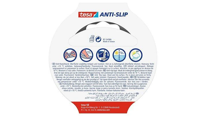 Tesa Anti-Rutschband fluoreszierend 5m 25mm